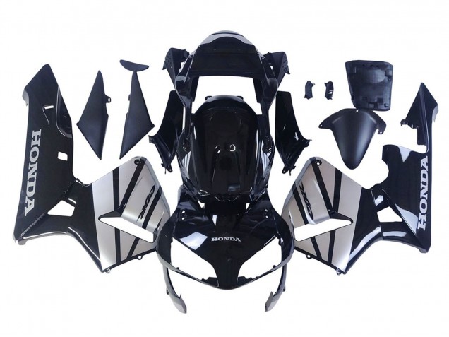 Purchase 2003-2004 Silver Glossy Black Honda CBR600RR Motorcycle Fairings UK
