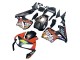 Purchase 2003-2004 Matte Black Orange Repsol Rossi 46 Honda CBR600RR Motorcycle Fairings UK