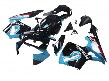 Purchase 2003-2004 Light Blue Red Glossy Black Dunlop Honda CBR600RR Motorcycle Fairings UK
