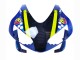 Purchase 2003-2004 Blue Neon Yellow Glossy Black Shark Honda CBR600RR Motorcycle Fairings UK