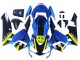 Purchase 2003-2004 Blue Neon Yellow Glossy Black Shark Honda CBR600RR Motorcycle Fairings UK