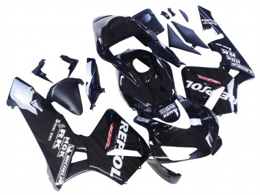 Purchase 2003-2004 Glossy Black White Repsol Honda CBR600RR Motorcycle Fairings UK