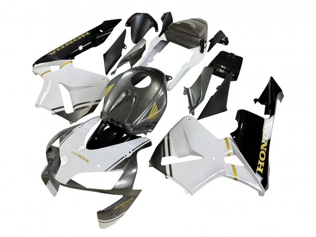 Purchase 2003-2004 White Yellow Grey Black Honda CBR600RR Motorcycle Fairings UK