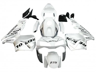 Purchase 2003-2004 White Silver Black Repsol Honda CBR600RR Motorcycle Fairings UK