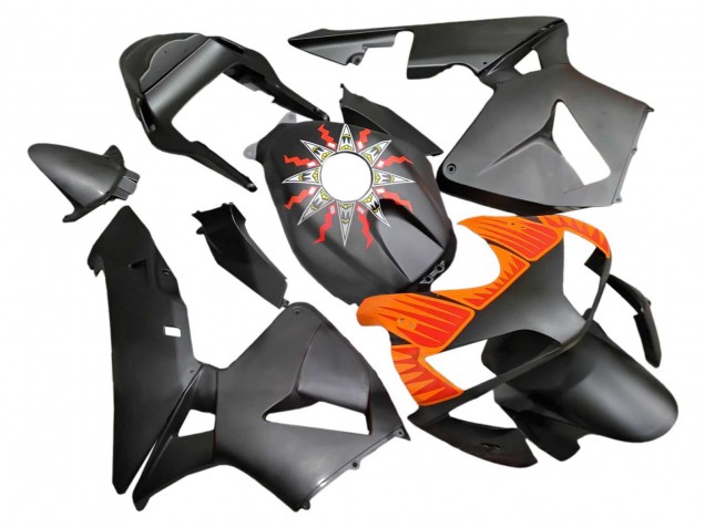 Purchase 2003-2004 Matte Black Orange Honda CBR600RR Motorcycle Fairings UK