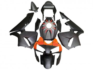 Purchase 2003-2004 Matte Black Orange Honda CBR600RR Motorcycle Fairings UK