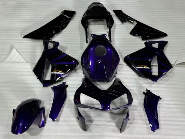 Purchase 2003-2004 Dark Blue Glossy Black Honda CBR600RR Motorcycle Fairings UK