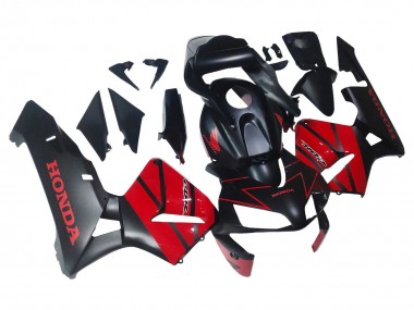 Purchase 2003-2004 Red Glossy Black Matte Black Honda CBR600RR Motorcycle Fairings UK