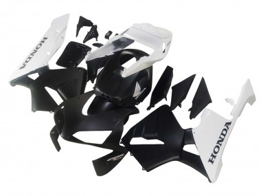 Purchase 2003-2004 White Matte Black Honda CBR600RR Motorcycle Fairings UK