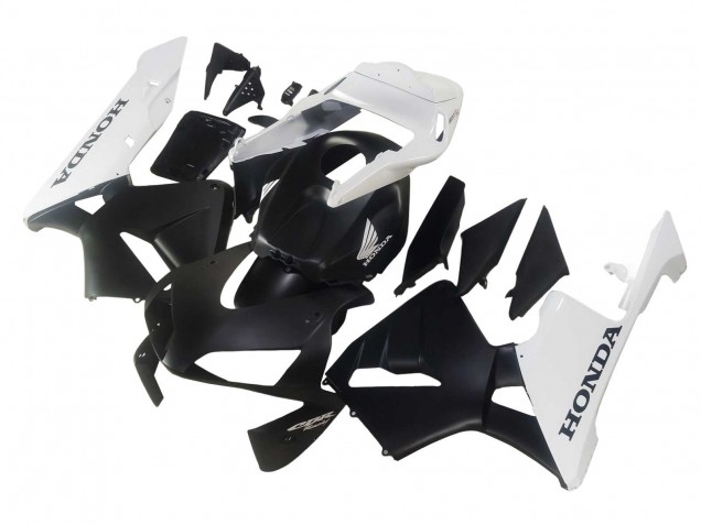 Purchase 2003-2004 White Matte Black Honda CBR600RR Motorcycle Fairings UK