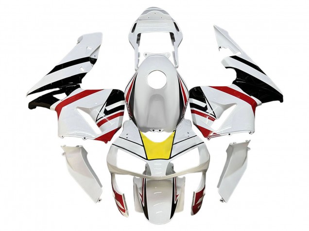 Purchase 2003-2004 White Red Yellow Black Honda CBR600RR Motorcycle Fairings UK