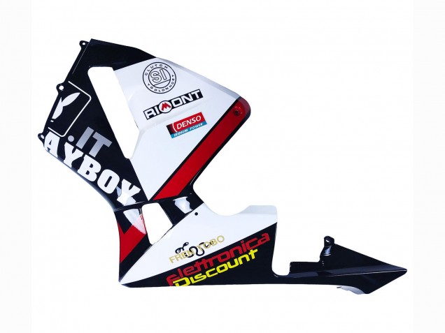 Purchase 2003-2004 White Red Glossy Black DENSO Rimont Honda CBR600RR Motorcycle Fairings UK