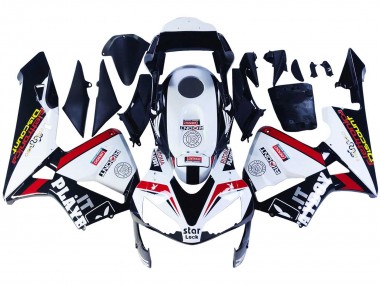 Purchase 2003-2004 White Red Glossy Black DENSO Rimont Honda CBR600RR Motorcycle Fairings UK