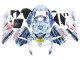 Purchase 2003-2004 White Blue Red Nastro Azzurro 46 Honda CBR600RR Motorcycle Fairings UK