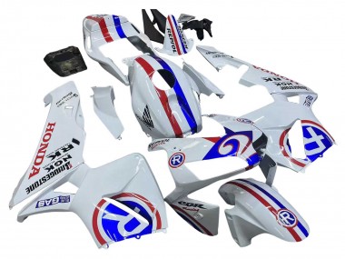 Purchase 2003-2004 White Red Blue Honda CBR600RR Motorcycle Fairings UK