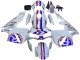 Purchase 2003-2004 White Red Blue Honda CBR600RR Motorcycle Fairings UK