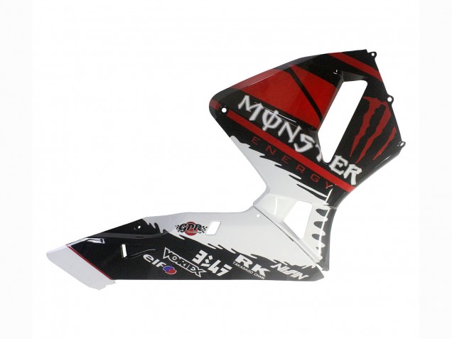 Purchase 2003-2004 White Red Glossy Black Monster Honda CBR600RR Motorcycle Fairings UK