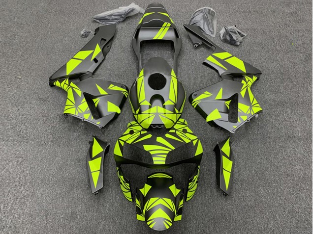 Purchase 2003-2004 Yellow Matte Black Honda CBR600RR Motorcycle Fairings UK