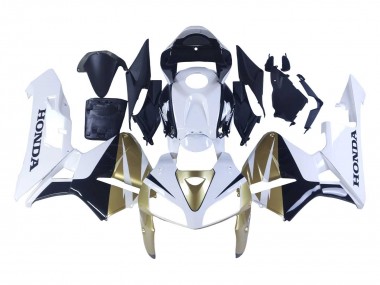 Purchase 2005-2006 Gold White Black Honda CBR600RR Motorcycle Fairings UK