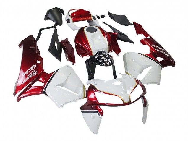 Purchase 2005-2006 Red White Black Honda CBR600RR Motorcycle Fairing Kits UK