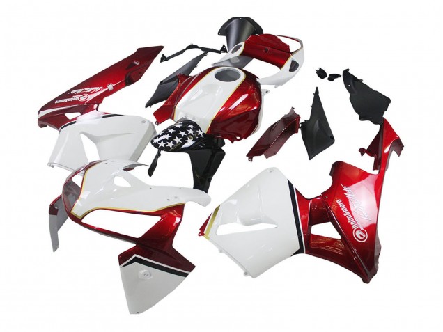 Purchase 2005-2006 Red White Black Honda CBR600RR Motorcycle Fairing Kits UK