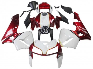 Purchase 2005-2006 Red White Black Honda CBR600RR Motorcycle Fairing Kits UK