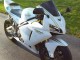 Purchase 2005-2006 White Gold Honda CBR600RR Motorcycle Fairings UK