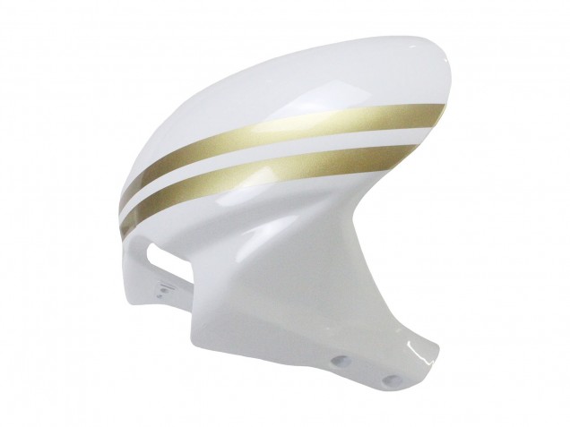 Purchase 2005-2006 White Gold Honda CBR600RR Motorcycle Fairings UK