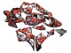Purchase 2005-2006 Black with Red Grey Camouflage Honda CBR600RR Motorcycle Fairings UK