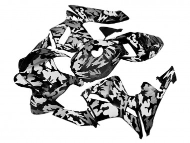 Purchase 2005-2006 Black White Grey Camouflage Honda CBR600RR Motorcycle Fairings UK