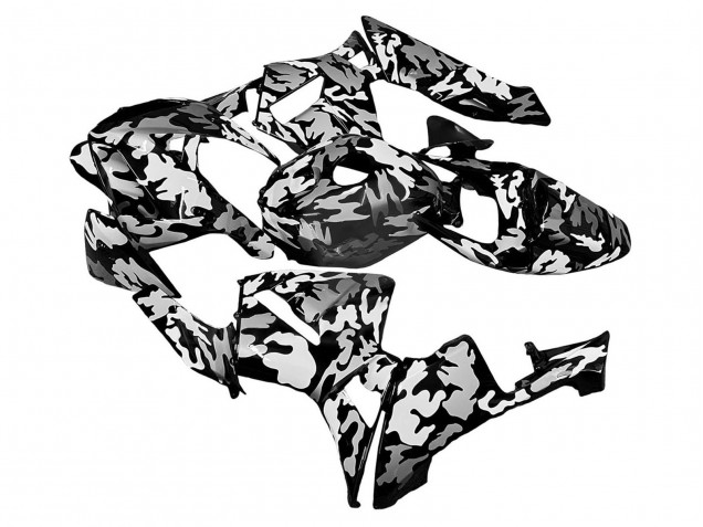 Purchase 2005-2006 Black White Grey Camouflage Honda CBR600RR Motorcycle Fairings UK