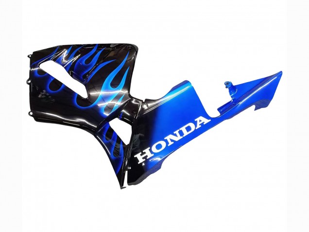Purchase 2005-2006 Glossy Black Blue Flame Honda CBR600RR Motorcycle Fairing UK
