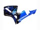 Purchase 2005-2006 Glossy Black Blue Flame Honda CBR600RR Motorcycle Fairing UK