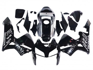 Purchase 2005-2006 Black Silver SevenStars Honda CBR600RR Motorcycle Fairings UK