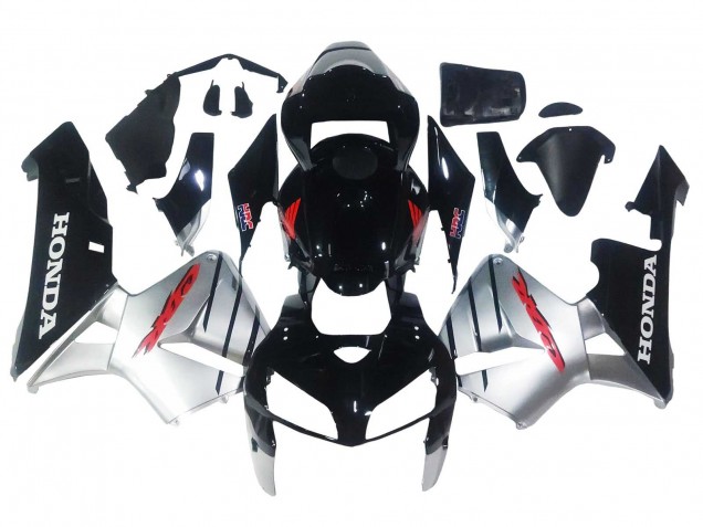 Purchase 2005-2006 Silver Black Honda CBR600RR Motorcycle Fairings UK