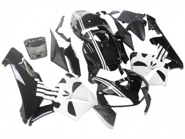Purchase 2005-2006 Black White Honda CBR600RR Motorcycle Fairing UK