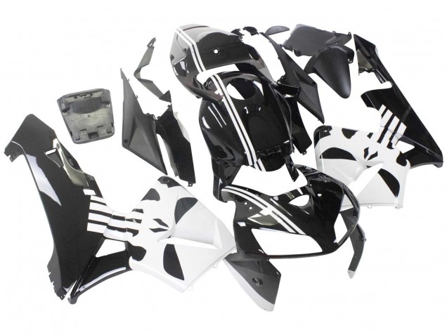 Purchase 2005-2006 Black White Honda CBR600RR Motorcycle Fairing UK