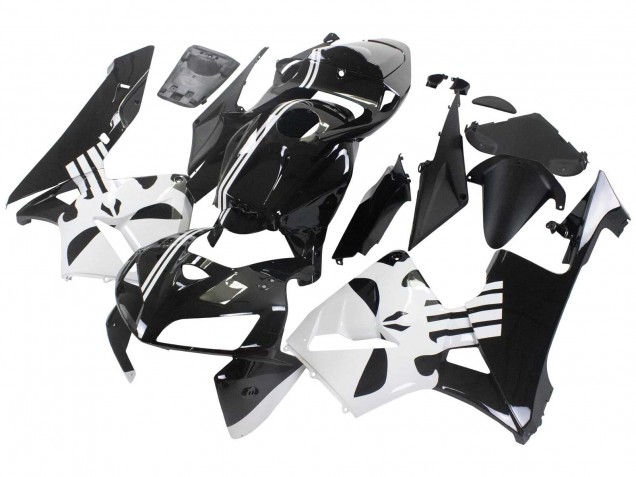 Purchase 2005-2006 Black White Honda CBR600RR Motorcycle Fairing UK