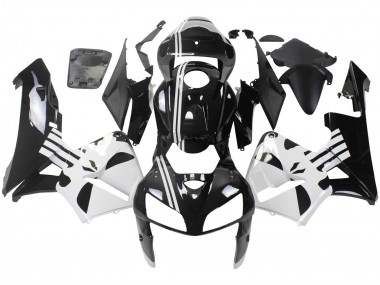 Purchase 2005-2006 Black White Honda CBR600RR Motorcycle Fairing UK