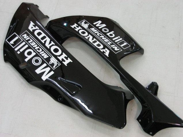 Purchase 2005-2006 Glossy Black White West Honda CBR600RR Motorcycle Fairings UK
