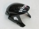 Purchase 2005-2006 Glossy Black White West Honda CBR600RR Motorcycle Fairings UK