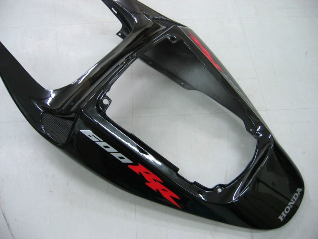 Purchase 2005-2006 Glossy Black Grey Flame Honda CBR600RR Motorcycle Fairings UK