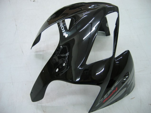 Purchase 2005-2006 Glossy Black Grey Flame Honda CBR600RR Motorcycle Fairings UK