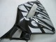 Purchase 2005-2006 Glossy Black Grey Flame Honda CBR600RR Motorcycle Fairings UK