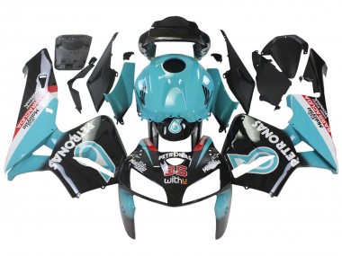 Purchase 2005-2006 Light Blue Black Petronas Malaysia 85 Honda CBR600RR Motorcycle Fairings UK