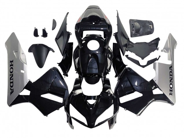 Purchase 2005-2006 Black Silver Honda CBR600RR Motorcycle Fairing UK