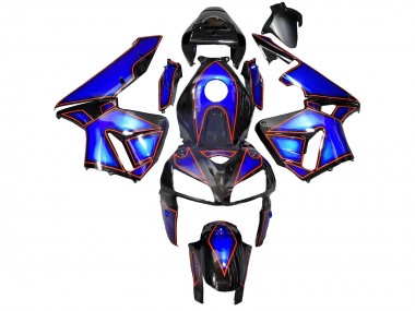 Purchase 2005-2006 Blue Black with Red Line Honda CBR600RR Motorcycle Fairings UK