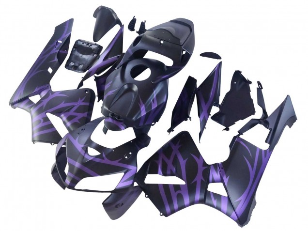 Purchase 2005-2006 Matte Black Purple Honda CBR600RR Motorcycle Fairings UK