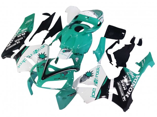 Purchase 2005-2006 Light Green White Glossy Black Joe Rocket Honda CBR600RR Motorcycle Fairings UK