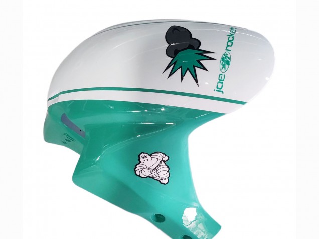 Purchase 2005-2006 Light Green White Glossy Black Joe Rocket Honda CBR600RR Motorcycle Fairings UK